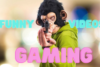 edit funny gaming or stream highlight videos for yt and meme