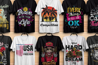 create high quality streetwear merch design and t shirt with custom qr code