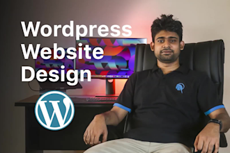 design and build a professional wordpress website