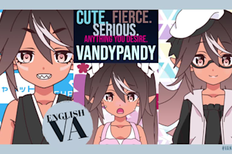anime voice act any character or script