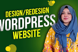 build, design, redesign, clone, edit or revamp wordpress website
