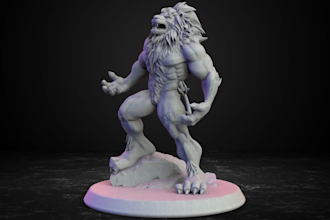 sculpting high quality 3d character modeling for 3d printing