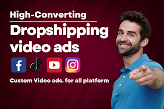 create viral tiktok video ads for the dropshipping product