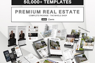 provide you real estate templates, get fully branded, preamium quality, mrr, plr