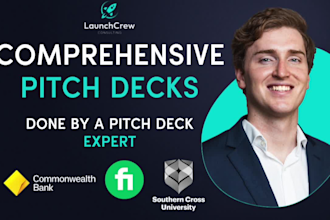 write and design a pitch deck to impress investors