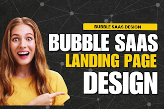 develop bubble saas landing page bubble io saas app bubble saas developer
