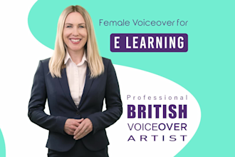 record your elearning, training, educational voiceover