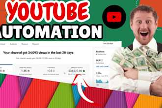 create youtube automation, finance, crypto, and luxury video for monetization