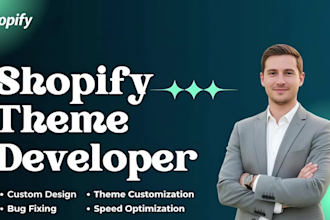 build and redesign professional shopify store on shrine pro