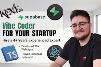 be full stack developer with ai assist, claude code, cursor, next, supabase
