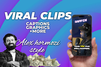 make viral clips from your video or podcast