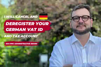 cancel your german vat id and tax account in germany