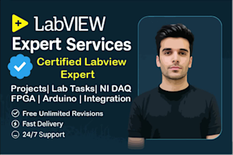 design and build labview projects for you