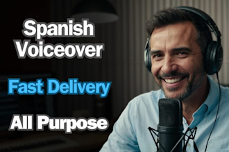 do natural spanish voiceovers for your videos