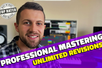 provide music mastering as a professional audio engineer