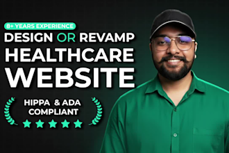 create a medical, healthcare, clinic, dental clinic website
