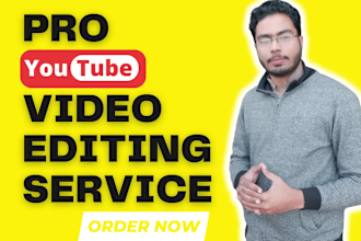 do creative youtube video editing for you quickly