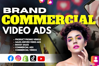 create an engaging brand commercial video