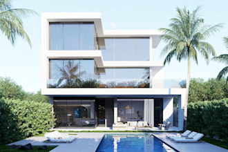create realistic 3d architectural renders and animation in d5 and lumion