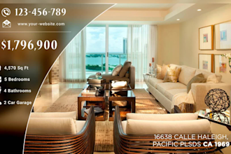 create a luxury real estate listing video