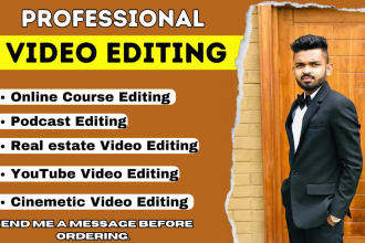 edit your online course, zoom meetings, facebook live videos