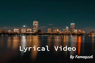 create expressive lyrical music videos in 24 hours