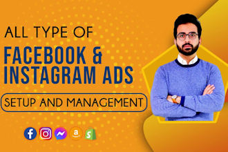 be your facebook advertising, marketing, fb ads campaign, instagram ad expert