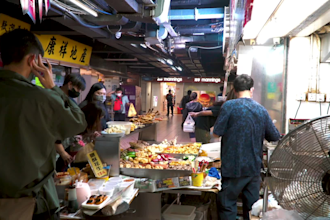 record the city walk video in hong kong