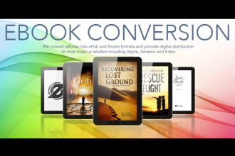 format and convert word doc to ebook kindle mobi, kpf, epub or print PDF