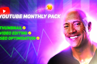 provide you monthly youtube management pack