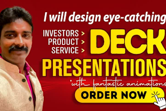 design professional and modern powerpoint presentation
