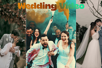 do professional wedding video editing