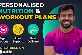 design personalized workout plan for you