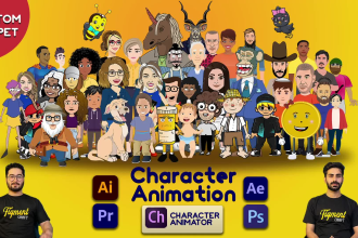 do cartoon animation video