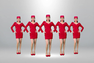 dance to your song with red dress