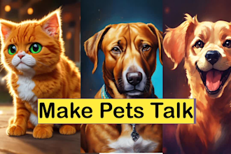 make your pets talk like real dogs cats or any animal