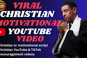 create christian, church motivational videos for your youtube channel