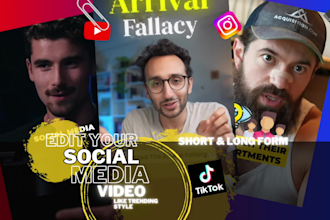 edit talking head style youtube video iman gadzhi ali abdal