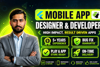 build android and ios mobile app development mobile app creation flutter app