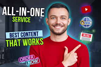 be your SEO website content writer or blog and article writer