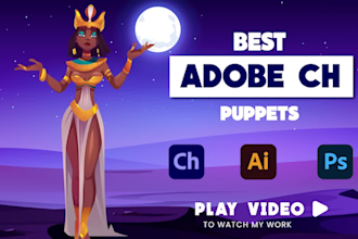 do a remarkable adobe character animator puppet