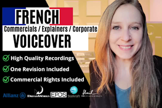 record a french voice over