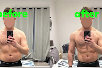 photoshop your body add muscles and six pack