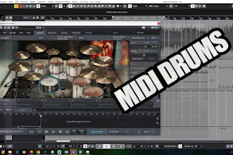 replace, edit and humanice your midi drums also triggering