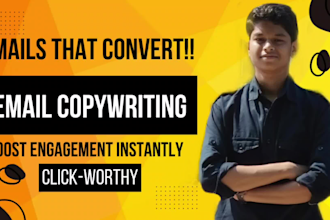 copywrite engaging emails to elevate your sales