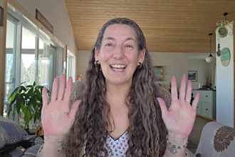 create middle age french canadian female ugc video ads