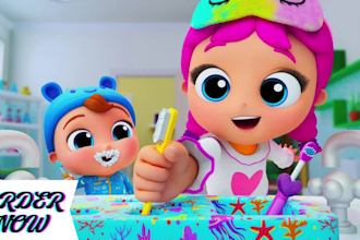 create custom 2d 3d animated nursery rhymes and educational videos for kids