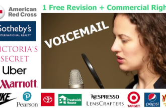record your professional voicemail phone greeting or IVR