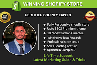 design profitable shopify website shopify dropshipping store