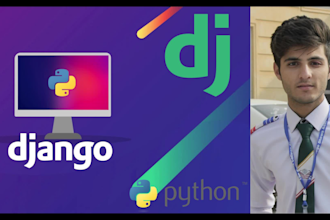 do professional django full stack website development